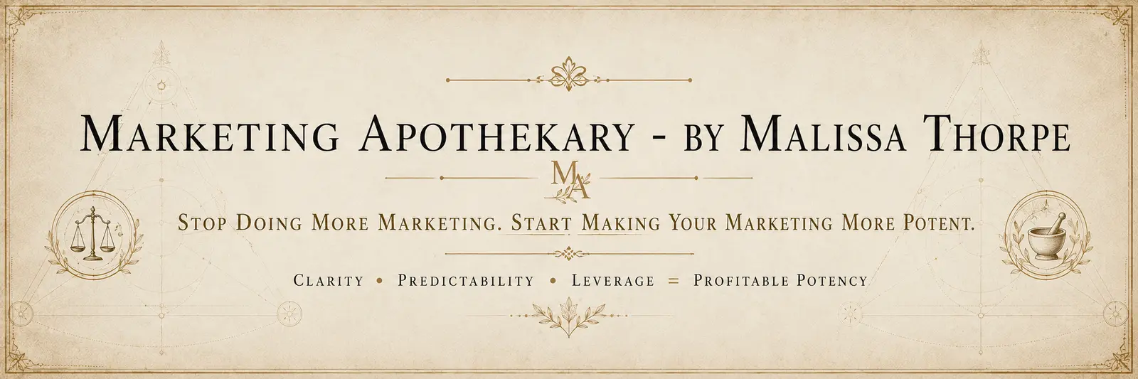 Marketing Apothekary, by Malissa Thorpe